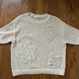 Mango see through top